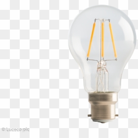 Incandescent Light Bulb, HD Png Download - edison bulb png