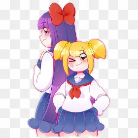 Cartoon, HD Png Download - pop team epic png