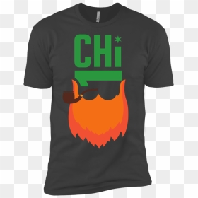 Men"s Leprechaun Beard T-shirt - Active Shirt, HD Png Download - leprechaun beard png
