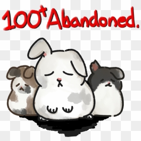 Abandoned Rabbits - Cartoon, HD Png Download - rabbits png