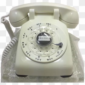 Ivory 1961 Western Electric Rotary Dial Telephone - Pink Transparent Pink Rotary Phone, HD Png Download - rotary phone png