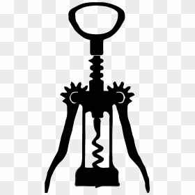 Clipart Beer Silhouette - Wine Bottle Opener Svg, HD Png Download - beer silhouette png