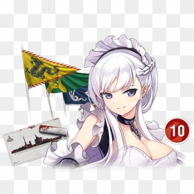 Transparent Sexy Anime Girl Png - Belfast Azur Lane Png, Png Download - sexy anime png