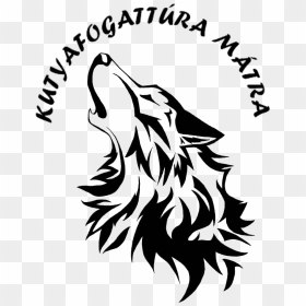Gray Wolf Stencil Drawing Art Coyote - Wolf Head Wolf Vector Png, Transparent Png - wolf vector png