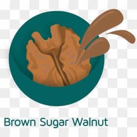 Brown Sugar Walnut - Illustration, HD Png Download - brown sugar png