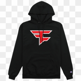 Black Faze Hoodie, HD Png Download - transparent roblox jacket.png