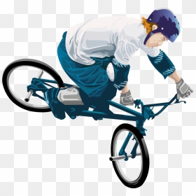 Cycling, Cyclist Png - Bmx Dibujos, Transparent Png - bmx png