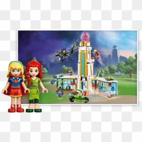 Lego Dc Super Hero Girls High School 41232, HD Png Download - lego superman png