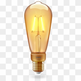 Rf 264 Edison Filament Vintage E27 Bulb - Filament Bulb, HD Png Download - edison bulb png