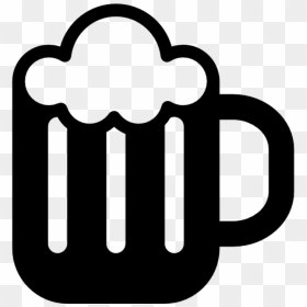 Beer Mug Silhouette - Beer Stein Svg, HD Png Download - beer silhouette png