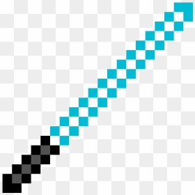 Transparent Lightsaber Pixel Art, HD Png Download - luke lightsaber png