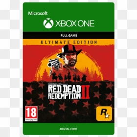 Imported Dwnld49917 Large - Red Dead Redemption 2 Ultimate Edition Xbox One, HD Png Download - red dead redemption logo png