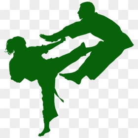 Kung Fu, HD Png Download - karate silhouette png