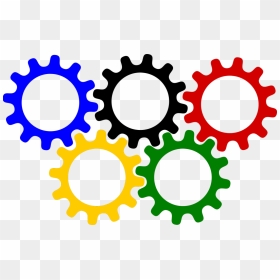 Colorful Gears Clipart, HD Png Download - miley cyrus wrecking ball png