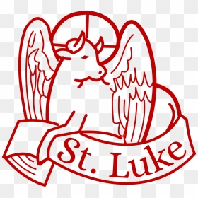 St Luke Clip Arts - St Luke The Evangelist Symbol, HD Png Download - luke lightsaber png