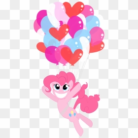 Pinkie Pie Balloons Vector By Hollulu - Mlp Pinkie Pie Balloons, HD Png Download - balloons vector png