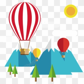 Clip Art Plaid Balloons - Portable Network Graphics, HD Png Download - balloons vector png