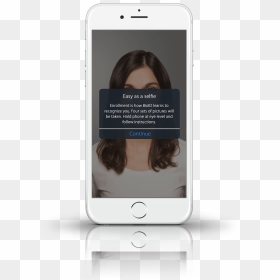 Ios App Easy As A Selfie Image - Iphone, HD Png Download - holding iphone png