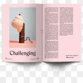 Sindroms Magazine Pink, - Illustration, HD Png Download - ethan klein png