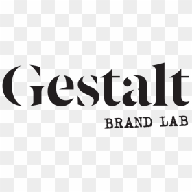 Gestalt Logo Header New - Calligraphy, HD Png Download - black lab png