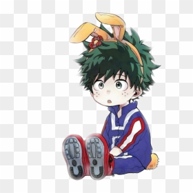 #bokunoheroacademia #midoriya #deku #babydeku #kawaii - Midoriya Izuku Chibi Png, Transparent Png - midoriya png