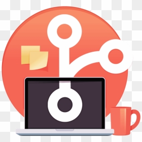 Git Illustration, HD Png Download - git logo png