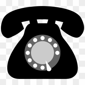 フリー 素材 電話, HD Png Download - rotary phone png