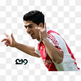 Soccer Player , Png Download - Suarez Ajax Png, Transparent Png - soccer player silhouette png