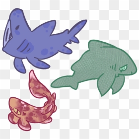 A Few Last Minute Sweeties For Shark Awareness Day - Shark, HD Png Download - shark clipart png