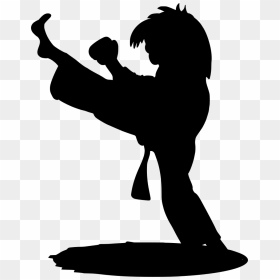 Portable Network Graphics, HD Png Download - karate silhouette png