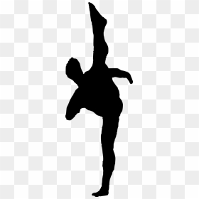 Karate-silhouette - Silhouette, HD Png Download - karate silhouette png