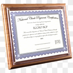 Certificate Frame Clear With Certificate - Picture Frame, HD Png Download - certificate frame png