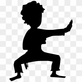 Karate Figuren, HD Png Download - karate silhouette png