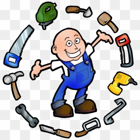 Free Handyman Logos Clipart - Clipart Handyman Tools Png, Transparent Png - handyman clipart png