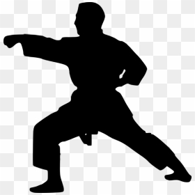 Dia Mundial Del Karate, HD Png Download - karate silhouette png