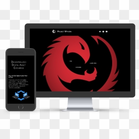 Project Wyvern Website Mock Up Crypto Designers - Wyvern Exchange, HD Png Download - wyvern png