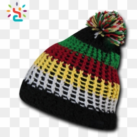 Knit Cap, HD Png Download - rasta hat png