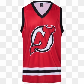 New Jersey Devils Hockey Tank - New Jersey Devils, HD Png Download - new jersey devils logo png