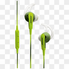 Bose Green Earphones, HD Png Download - iphone headphones png