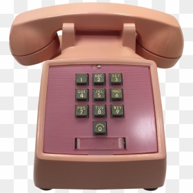 Western Electric S Pink - Touch Tone Pad Phone, HD Png Download - rotary phone png