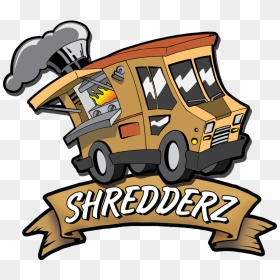 Shredderz Food Truck - Food Truck Logo Free Png, Transparent Png - truck logo png