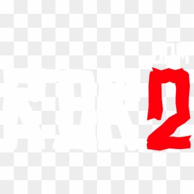 Rdr 2 Logo Png, Transparent Png - red dead redemption logo png