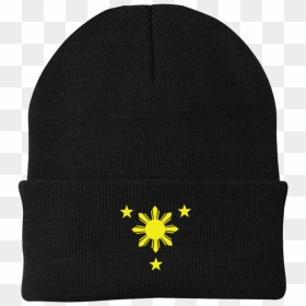 Philippines Sun And Stars Knit Cap, HD Png Download - philippine sun png