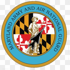 Maryland Army Air National Guard - Maryland Air National Guard Logo, HD Png Download - national guard logo png