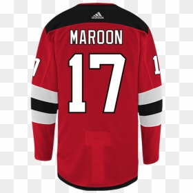 Patrick Maroon New Jersey Devils - Sports Jersey, HD Png Download - new jersey devils logo png
