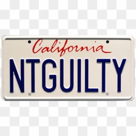 California License Plate, HD Png Download - matthew mcconaughey png