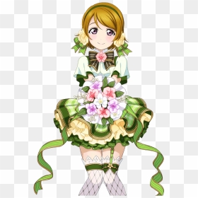Transparent Anime Flowers Png - Hanayo Flower Bouquet Cosplay, Png Download - anime flower png