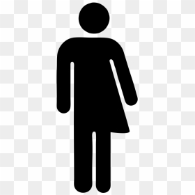 Women Restroom Sign, HD Png Download - reading silhouette png