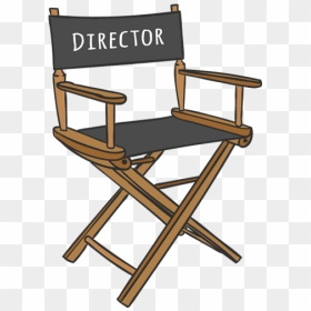 #movies #director #chair - Director's Chair, HD Png Download - director chair png