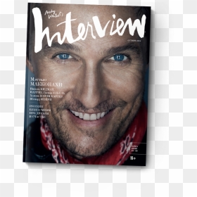 Interview Magazine, HD Png Download - matthew mcconaughey png